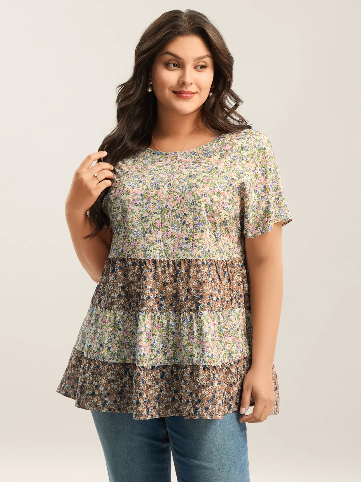 Plus Size Denim Jacket